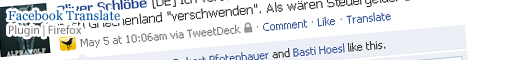Facebook Translate
