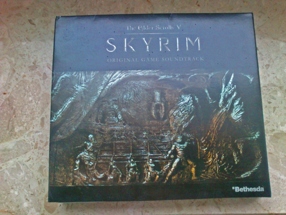 Skyrim O.S.T. signed by Jeremy Soule