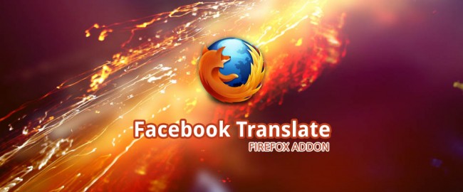 Facebook Translate For Firefox