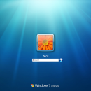 Der Anmeldebildschirm von Windows 7