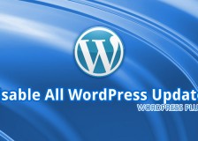 Disable All WordPress Updates