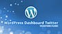 WordPress Dashboard Twitter