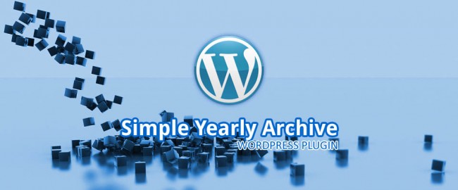 Simple Yearly Archive